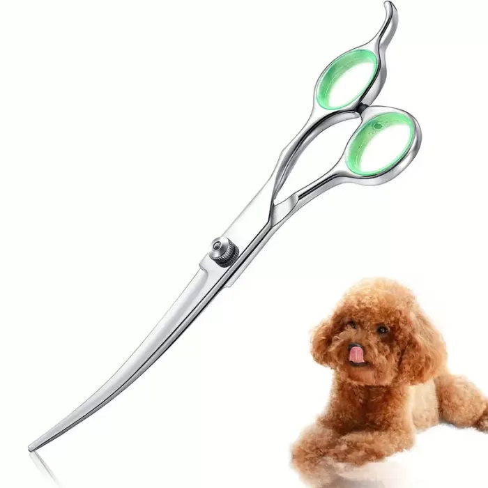 Заточування вигнутих ножиць для стрижки собак